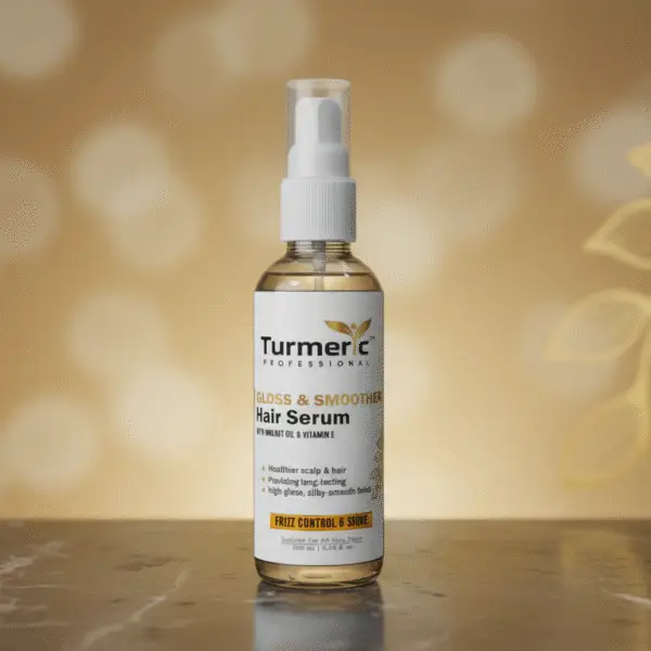 hair serum 2 Turmeric Professional Gloss & Smoother Hair Serum 100ml
