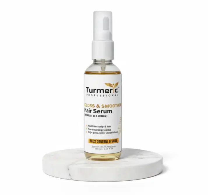 Turmeric Professional Gloss & Smoother Hair Serum 100ml
