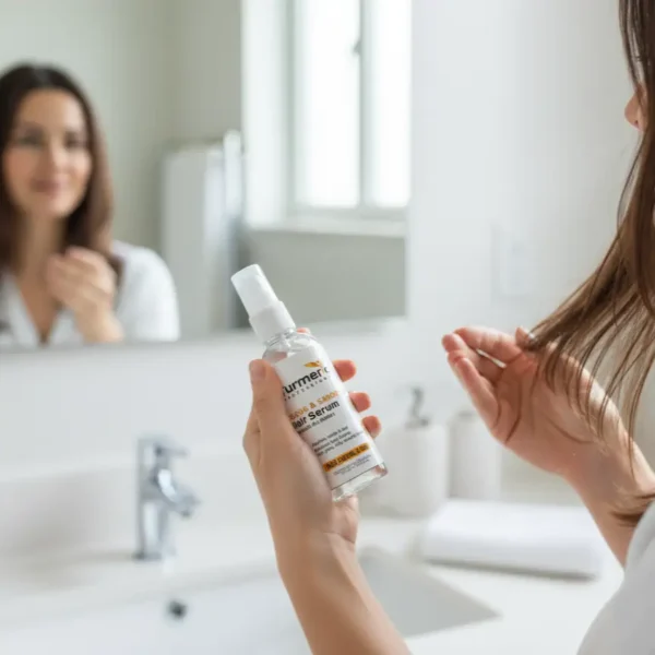 hair serum 8 Turmeric Professional Gloss & Smoother Hair Serum 100ml