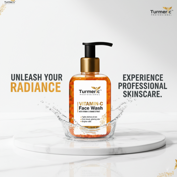 Turmeric Professional Vitamin-C Face Wash 200ml