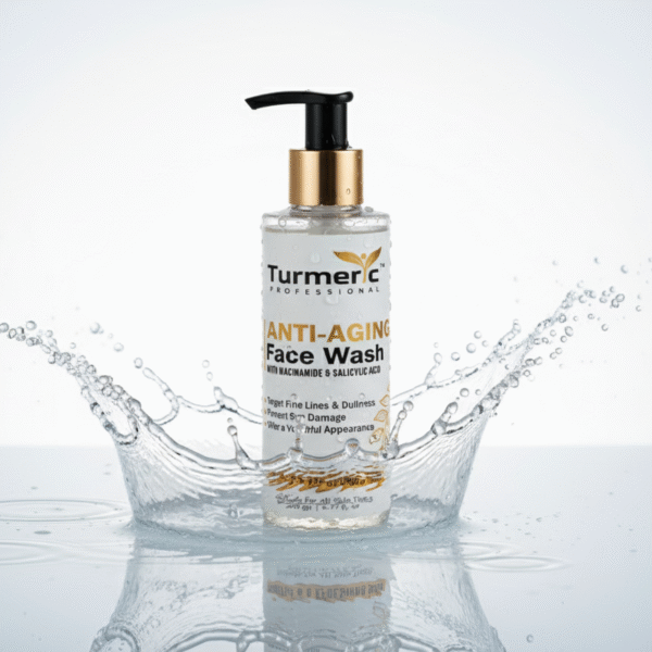 Gemini_Generated_Image_fr1tsdfr1tsdfr1t (3) Turmeric Professional Anti-Aging Face Wash with Niacinamide & Salicylic Acid 200ml