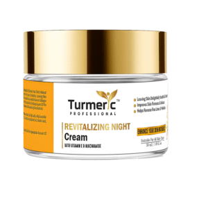Turmeric Professional Revitalizing Night Cream with Vitamin E & Niacinamide 50ml