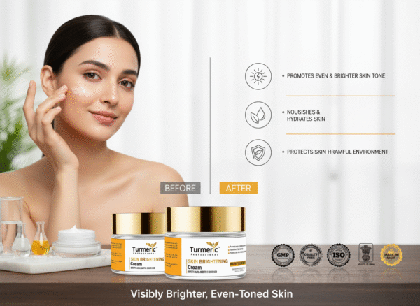 brightening cream Turmeric Professional Skin Brightening Cream with 2% Alpha Arbutin & Kojic Acid 50ml