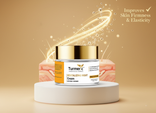 Turmeric Professional Revitalizing Night Cream with Vitamin E & Niacinamide 50ml