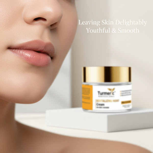 Turmeric Professional Revitalizing Night Cream with Vitamin E & Niacinamide 50ml